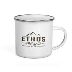 Ethos Co. Mountain Peaks Enamel Mug