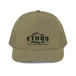 Ethos Mountain Peaks Trucker Cap