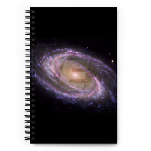 M81 Galaxy Ethos Spiral Notebook Front