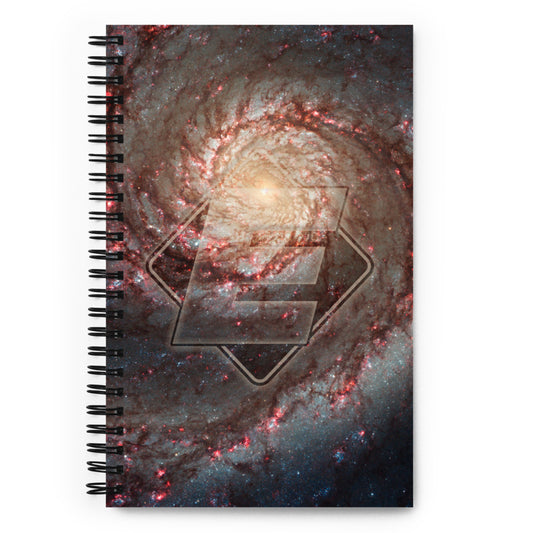 Whirlpool Galaxy Ethos E Spiral Notebook Front